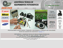 Tablet Screenshot of dhmservice.com.br